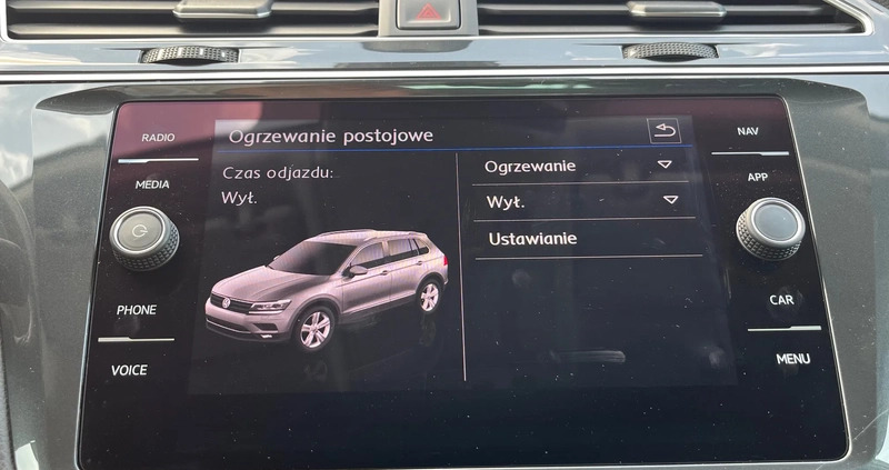 Volkswagen Tiguan cena 94900 przebieg: 213207, rok produkcji 2020 z Rybnik małe 781